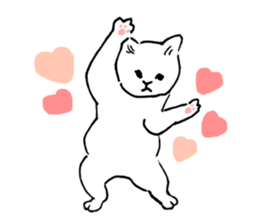 plain cat sticker #8874655