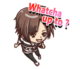 Nice-looking guy "cool response ver." sticker #8874903