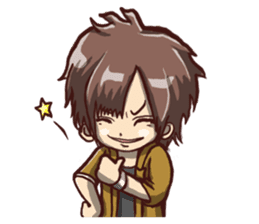 Nice-looking guy "cool response ver." sticker #8874913