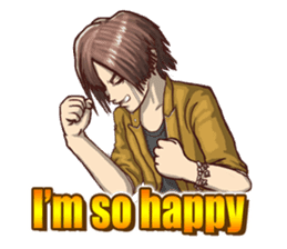 Nice-looking guy "cool response ver." sticker #8874918