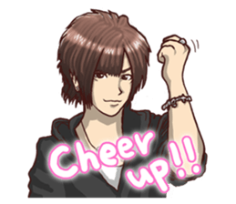 Nice-looking guy "cool response ver." sticker #8874927