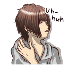 Nice-looking guy "cool response ver." sticker #8874930