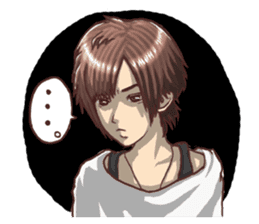 Nice-looking guy "cool response ver." sticker #8874934