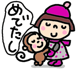 Japanese girl coto-chan vo.16 sticker #8875352