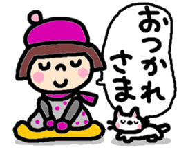 Japanese girl coto-chan vo.16 sticker #8875367