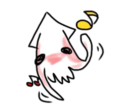 squid kun sticker #8875881