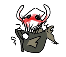 squid kun sticker #8875892