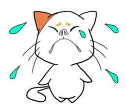 Hilarious cat(nekosuke) sticker #8876418
