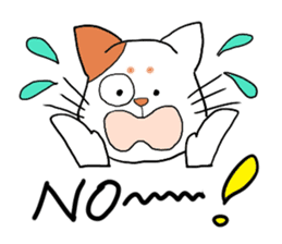 Hilarious cat(nekosuke) sticker #8876427