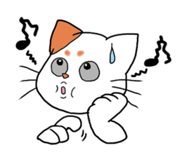 Hilarious cat(nekosuke) sticker #8876431