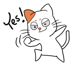 Hilarious cat(nekosuke) sticker #8876435