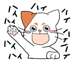 Hilarious cat(nekosuke) sticker #8876442