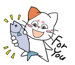 Hilarious cat(nekosuke) sticker #8876443