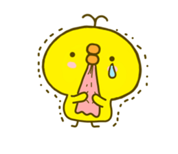chick hiyokonoko 4 sticker #8876529