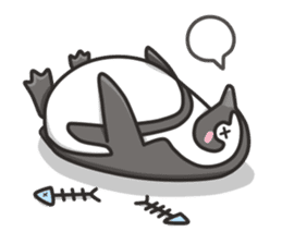 A sticker of the African penguin sticker #8876563