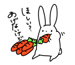 insolent rabbit 2 sticker #8876576