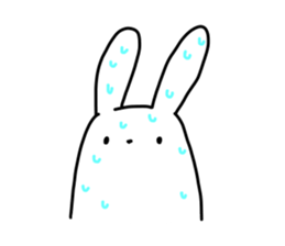 insolent rabbit 2 sticker #8876579