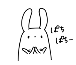 insolent rabbit 2 sticker #8876587