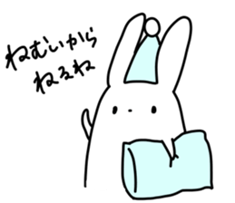 insolent rabbit 2 sticker #8876594