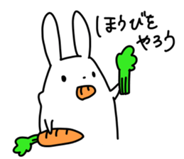 insolent rabbit 2 sticker #8876597