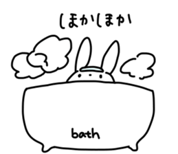 insolent rabbit 2 sticker #8876612