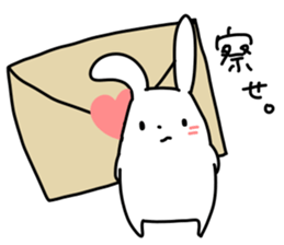 insolent rabbit 2 sticker #8876615