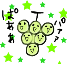 Juicy Fruits & fresh vegetable sticker #8876627