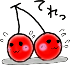 Juicy Fruits & fresh vegetable sticker #8876633