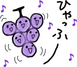 Juicy Fruits & fresh vegetable sticker #8876640