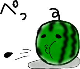 Juicy Fruits & fresh vegetable sticker #8876653