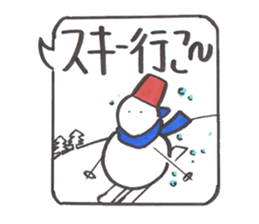 Sticker that can be used all year round sticker #8876728