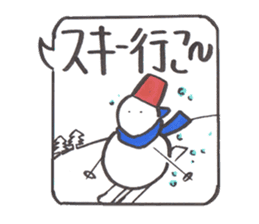 Sticker that can be used all year round sticker #8876728