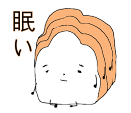 Slice bread sticker #8877109