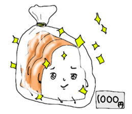 Slice bread sticker #8877121