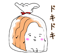 Slice bread sticker #8877122