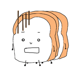 Slice bread sticker #8877124