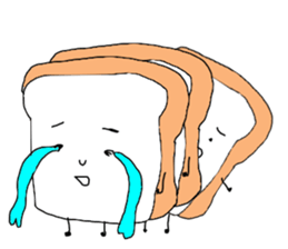 Slice bread sticker #8877126