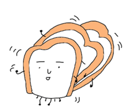 Slice bread sticker #8877133