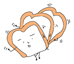 Slice bread sticker #8877134