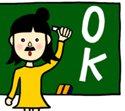 Beard Beard Girl sticker #8877336