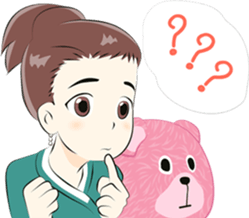 Lovely Eye by Dr.Roungkaw sticker #8877397