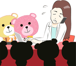 Lovely Eye by Dr.Roungkaw sticker #8877401