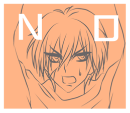 Japanese style boys~English version~ sticker #8878229