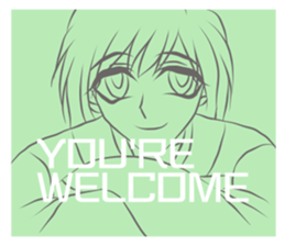 Japanese style boys~English version~ sticker #8878241