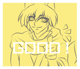 Japanese style boys~English version~ sticker #8878244