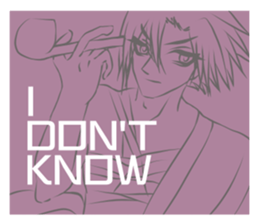 Japanese style boys~English version~ sticker #8878250