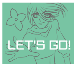 Japanese style boys~English version~ sticker #8878252