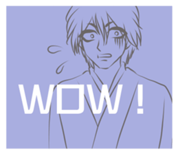 Japanese style boys~English version~ sticker #8878255