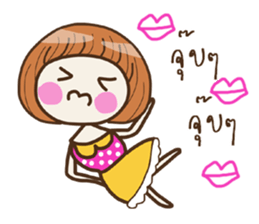 Lila Strawberry Girl (TH) sticker #8878751