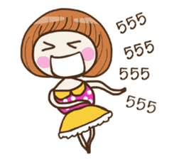 Lila Strawberry Girl (TH) sticker #8878754